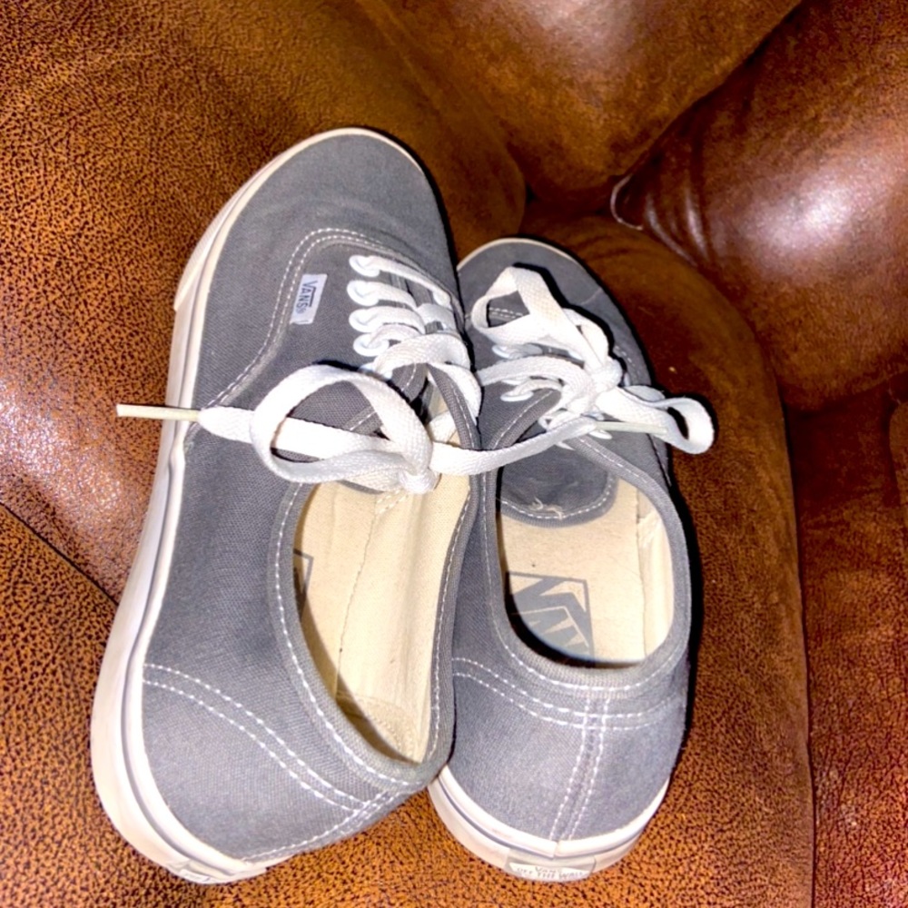Vans grey sneaker shoe